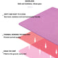 TPE Yoga Double Layer Non-Slip Mat Yoga Exercise Pad with Position Line For Fitness Gymnastics and Pilates - Snapitonline