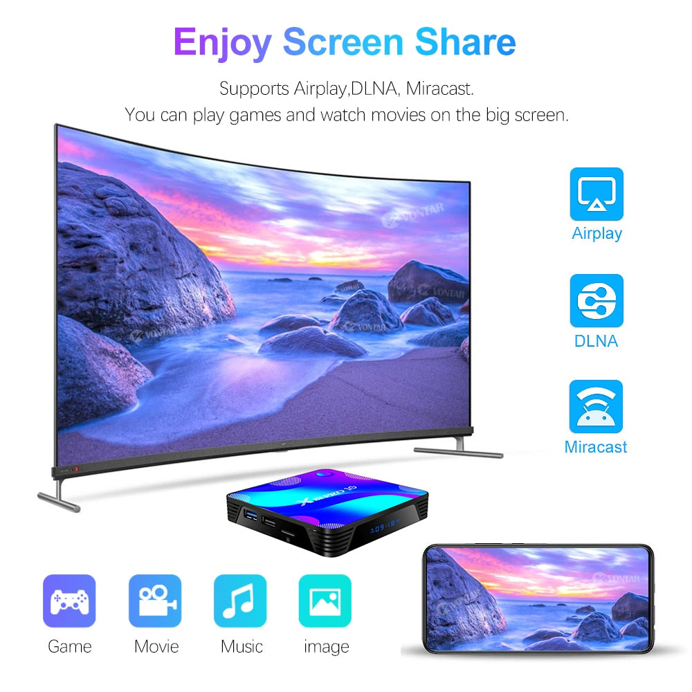 TV Box Android 11 Smart TV Box X88 PRO 10 4GB 64GB 32GB Rockchip RK3318 4K TVbox Support Google Youtube Set Top Box x88pro 11.0