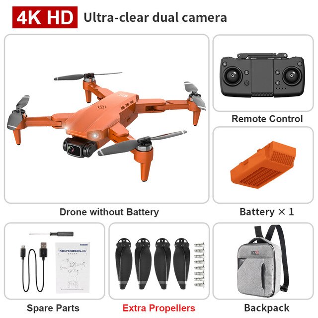 ZLLRC Drone L900 Pro 5G GPS 4K Dron HD Camera FPV 28min Flight Time Brushless Motor Quadcopter Distance1.2km Professional Drones - Snapitonline