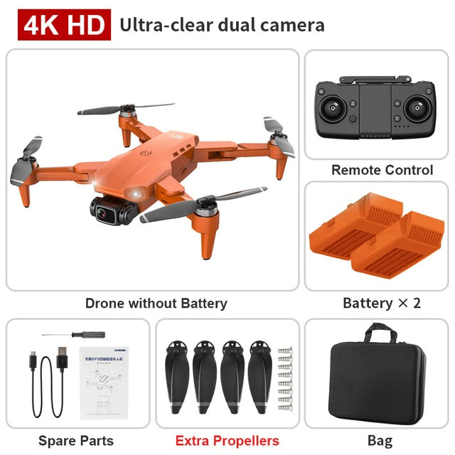 ZLLRC Drone L900 Pro 5G GPS 4K Dron HD Camera FPV 28min Flight Time Brushless Motor Quadcopter Distance1.2km Professional Drones - Snapitonline