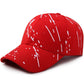 Men Baseball Cap Graffiti Snapback Hats Hip Hop Caps Summer Outdoor Male Adjustable Visor Hat Breathable Cap Long brimmed hat