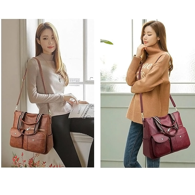 Women&#39;s bag handbags for women sac de luxe femme Shoulder bag Women&#39;s branded bags Handbag women&#39;s leather - Snapitonline