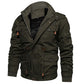 Mens Winter Fleece Inner Jacket Coats Thick Warm Casual Parkas Outwear Jackets Men jaquetas masculina inverno Hooded Overcoat - Snapitonline