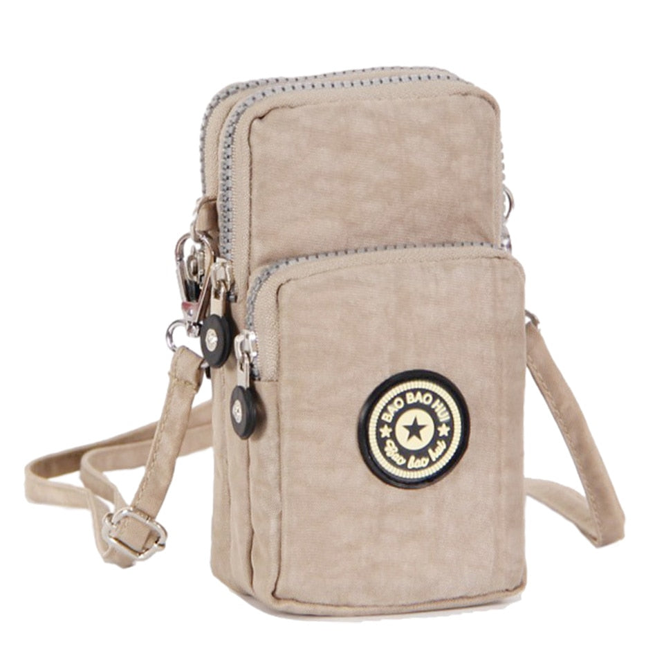 Small Shoulder Bags Nylon Women Mobile Phone Bags Mini Female Messenger Purse Lady Wallet New 2022 CrossBody Bag Sports Wallet - Snapitonline