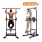 OneTwoFit Pull Up Bar Dip Station Power Tower Large Wide Push Up Station Fitness Equipment for Home Gym Exercise Chin Up Bar - Snapitonline