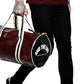 PU Leather Sports Gym Bag Multifunction Training Fitness Shoulder Bags Traveling Handbag Striped Sac De Sport Women Men XA719WD - Snapitonline