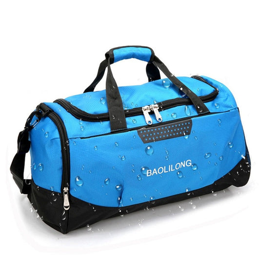 Large Sports Gym Bag With Shoes Pocket Men/Women Outdoor Waterproof Fitness Training Duffle Bag Travel Yoga Handbag - Snapitonline