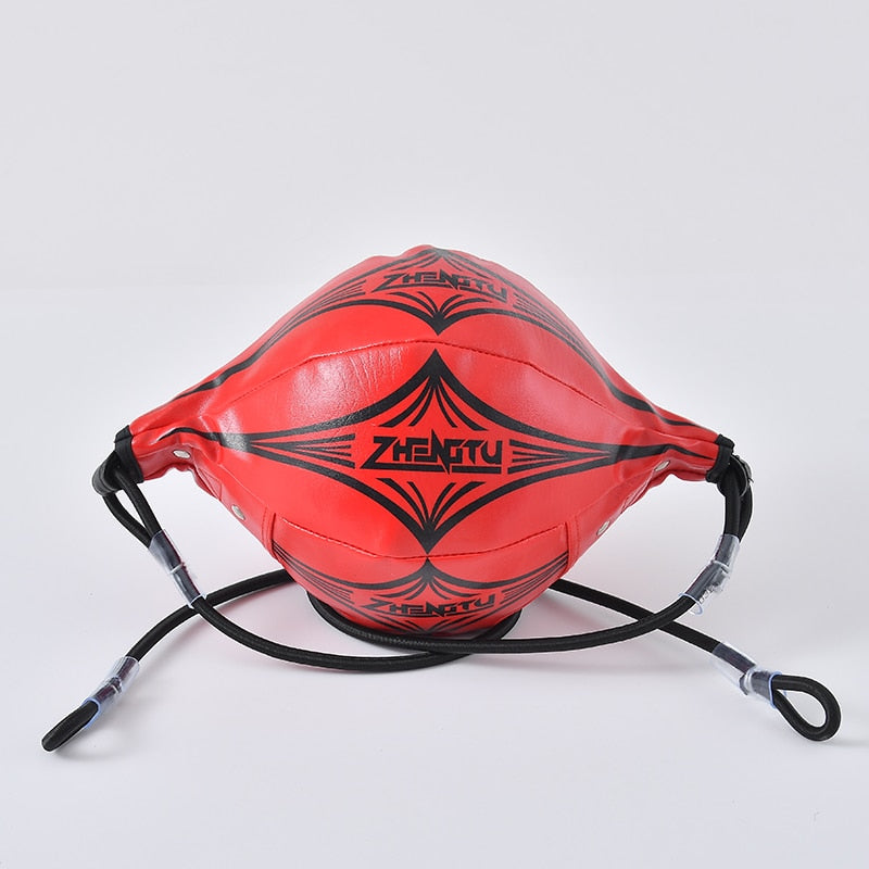 Punching Ball PU Pear Boxing Bag Reflex Speed Balls Muay Thai Punch Boxe MMA Fitness Sports Equipment Training Adults Inflatable - Snapitonline