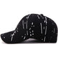 Men Baseball Cap Graffiti Snapback Hats Hip Hop Caps Summer Outdoor Male Adjustable Visor Hat Breathable Cap Long brimmed hat