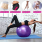 Yoga Ball 45 55 65 75 85 95cm Pilates Equipment Fitness PVC Thickened Anti-Burst Gymnastics Sports Training Workout Exercise - Snapitonline