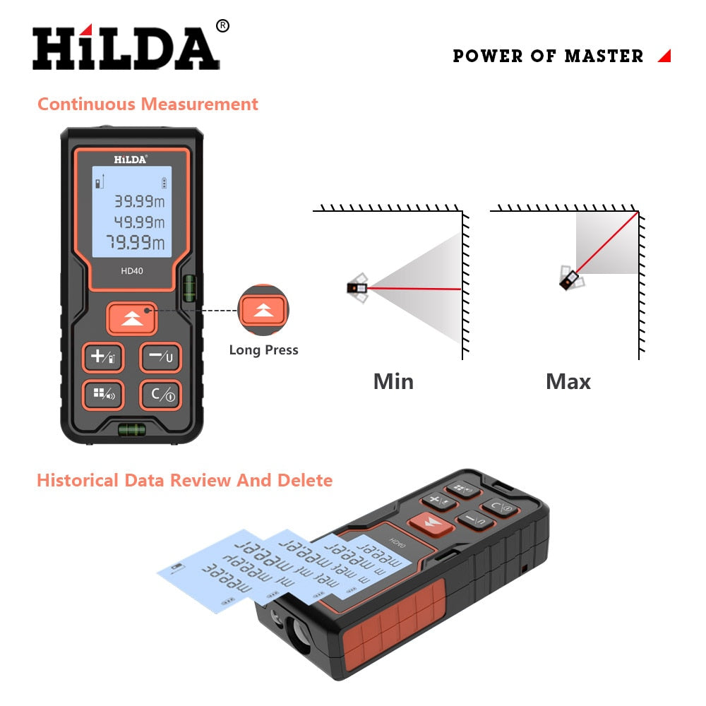 Laser Distance Measure - Snapitonline