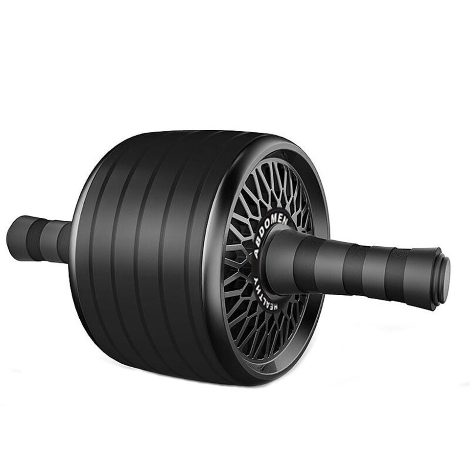 KoKossi Fashion Keep Fit Wheels No Noise Abdominal Wheel Ab Roller With Mat For Arm Waist Legs Exercise Gym Fitness Equipment - Snapitonline