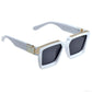 Square Large Frame Luxury Brand Sunglasses Men Women Fashion Uv400 Glasses