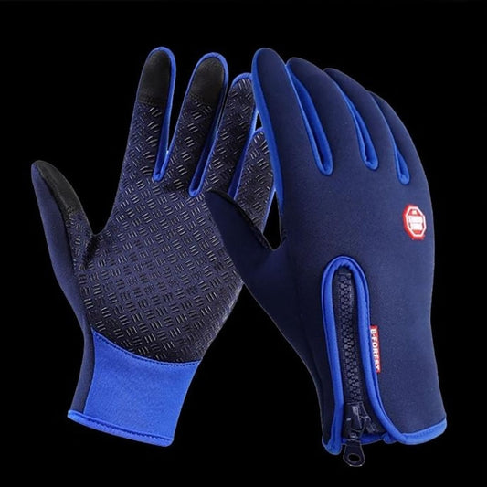WALK FISH Fishing Gloves Full Finger Windproof Leather Warm Anti Slip Breathable Pesca Fitness Winter Fishing Cycling Gloves - Snapitonline