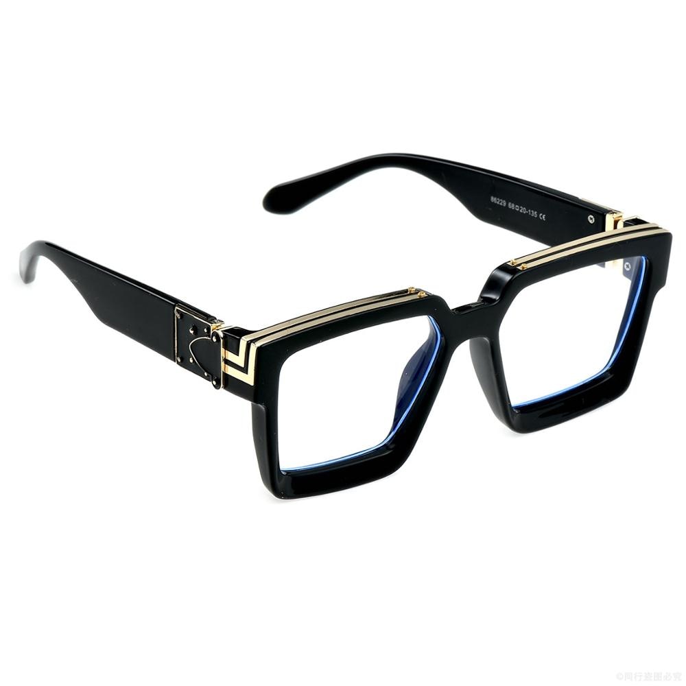 Square Large Frame Luxury Brand Sunglasses Men Women Fashion Uv400 Glasses