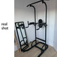 OneTwoFit Pull Up Bar Dip Station Power Tower Large Wide Push Up Station Fitness Equipment for Home Gym Exercise Chin Up Bar - Snapitonline