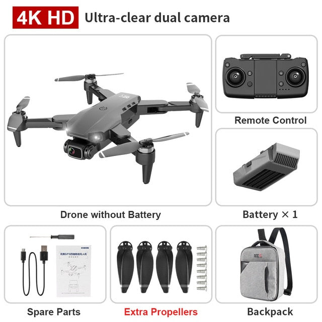 ZLLRC Drone L900 Pro 5G GPS 4K Dron HD Camera FPV 28min Flight Time Brushless Motor Quadcopter Distance1.2km Professional Drones - Snapitonline