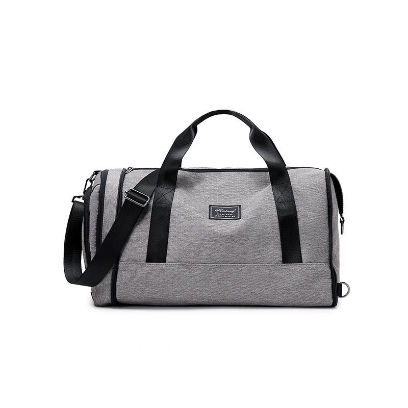 ROEGADYN large Capacity Chest Bag Folding Gym Bag Men Fitness Bag For Gym Men Waterproof Sport Bag Men Gym Bag  Shoe Compartment - Snapitonline