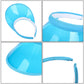 Summer Anti-UV Women Men Baseball Hat Transparent Empty Top Plastic PVC Sunshade Hat Visor Caps Bicycle Sun Hat Sport Sports