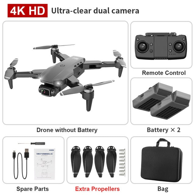 ZLLRC Drone L900 Pro 5G GPS 4K Dron HD Camera FPV 28min Flight Time Brushless Motor Quadcopter Distance1.2km Professional Drones - Snapitonline