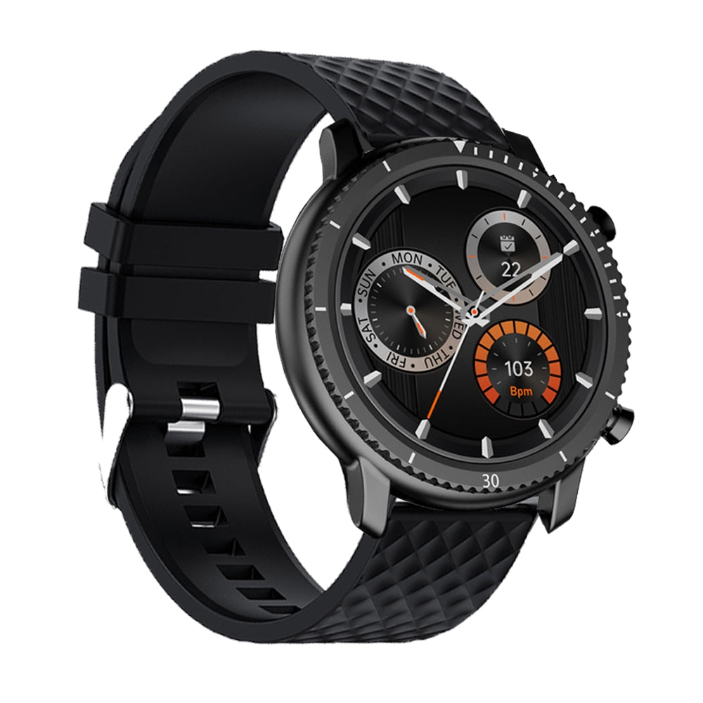 P20 2021 New Smart Watch Men Rotating Dial Sport Fitness Watches For Men Heart Rate Monitor Smartwatch Waterproof - Snapitonline