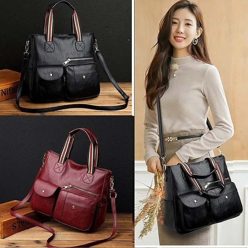 Women&#39;s bag handbags for women sac de luxe femme Shoulder bag Women&#39;s branded bags Handbag women&#39;s leather - Snapitonline