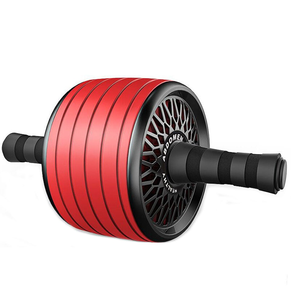 KoKossi Fashion Keep Fit Wheels No Noise Abdominal Wheel Ab Roller With Mat For Arm Waist Legs Exercise Gym Fitness Equipment - Snapitonline