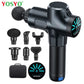 Professional Fascial Massage Gun Sport Relaxation Fitness EMS Muscle Stimulator Handheld Massager - Snapitonline