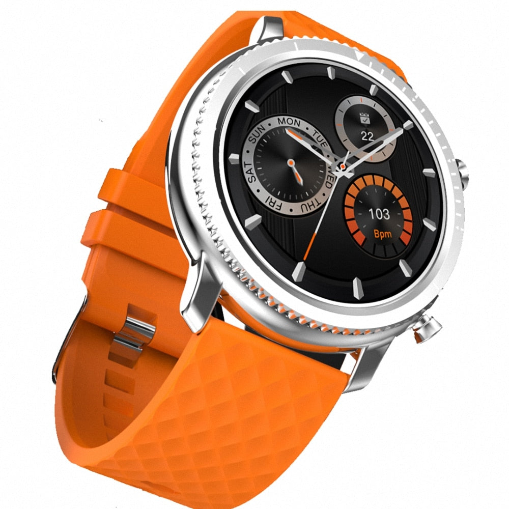P20 2021 New Smart Watch Men Rotating Dial Sport Fitness Watches For Men Heart Rate Monitor Smartwatch Waterproof - Snapitonline