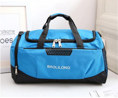 Large Sports Gym Bag With Shoes Pocket Men/Women Outdoor Waterproof Fitness Training Duffle Bag Travel Yoga Handbag - Snapitonline