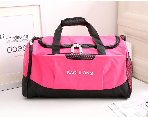 Large Sports Gym Bag With Shoes Pocket Men/Women Outdoor Waterproof Fitness Training Duffle Bag Travel Yoga Handbag - Snapitonline