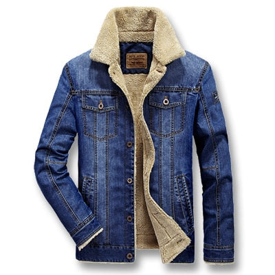 iSurvivor 2022 Men Denim Jeans Jackets Coats Jaqueta Masculina Male Casual Fashion Slim Fitted Spring Thick Jackets Hombre Coats - Snapitonline