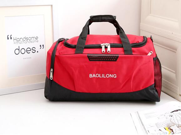 Large Sports Gym Bag With Shoes Pocket Men/Women Outdoor Waterproof Fitness Training Duffle Bag Travel Yoga Handbag - Snapitonline
