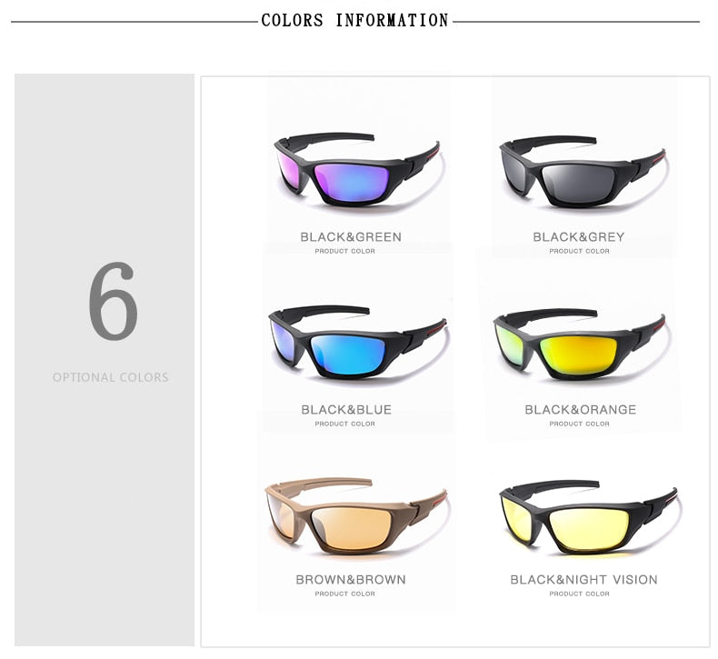 Hot Sale Women Polarized Sunglasses Men Oval Night Vision Black Frame Sun Glasses Safety Driving Sports Gafas De Sol 1031