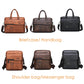 JEEP BULUO Brand Man Business Briefcase Bag Split Leather High Quality Men office Bags For 14 inch Laptop A4 File Causel Male - Snapitonline