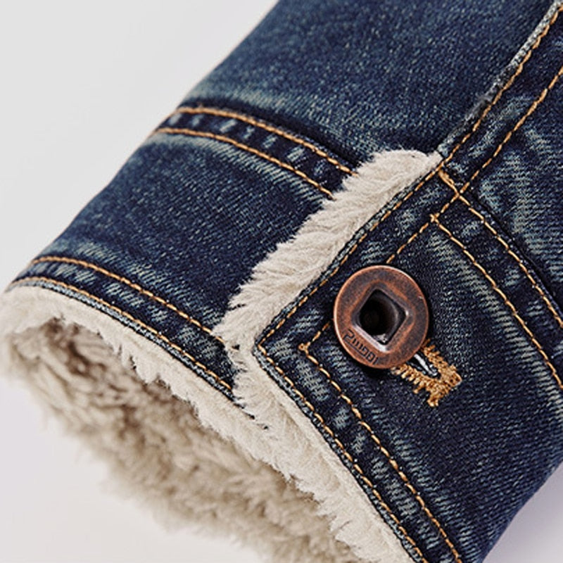 iSurvivor 2022 Men Denim Jeans Jackets Coats Jaqueta Masculina Male Casual Fashion Slim Fitted Spring Thick Jackets Hombre Coats - Snapitonline