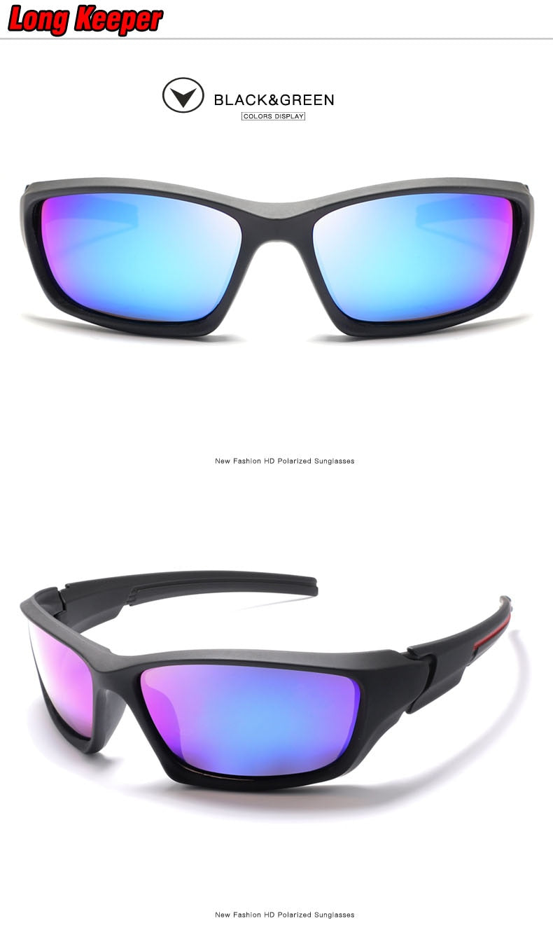 Hot Sale Women Polarized Sunglasses Men Oval Night Vision Black Frame Sun Glasses Safety Driving Sports Gafas De Sol 1031