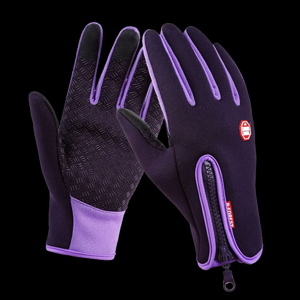 WALK FISH Fishing Gloves Full Finger Windproof Leather Warm Anti Slip Breathable Pesca Fitness Winter Fishing Cycling Gloves - Snapitonline