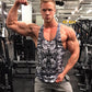 Men Bodybuilding Tank Tops Camouflage sleeveless Shirt Boy Gyms Fitness workout Singlet vest Undershirt Jogger Brand clothing - Snapitonline