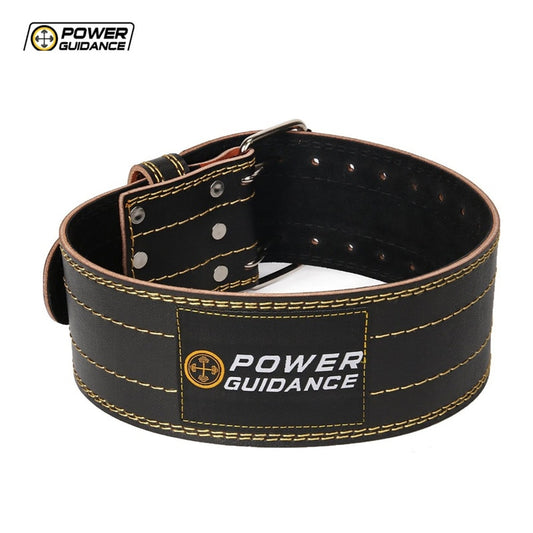 Power Guidance Weightlifting Belt GYM Fitness  Dumbbell Barbell Powerlifting Back Support Crossfit Training Belt Equipment - Snapitonline