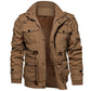 Mens Winter Fleece Inner Jacket Coats Thick Warm Casual Parkas Outwear Jackets Men jaquetas masculina inverno Hooded Overcoat - Snapitonline