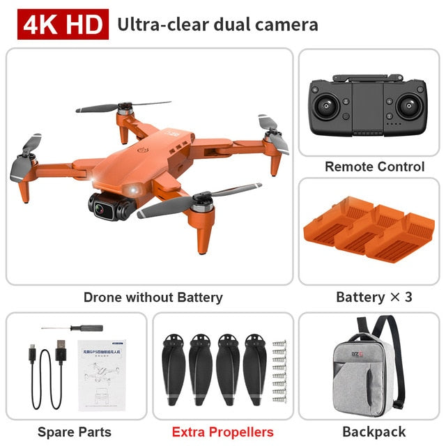 ZLLRC Drone L900 Pro 5G GPS 4K Dron HD Camera FPV 28min Flight Time Brushless Motor Quadcopter Distance1.2km Professional Drones - Snapitonline