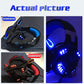 Wired Gaming Headset Headphones Surround sound Deep bass Stereo Casque Earphones with Microphone For Game XBox PS4 PC Laptop - Snapitonline