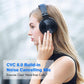 Oneodio Bluetooth Wireless Headphones With Microphone 90Hrs Foldable Over Ear Bluetooth 5.2 Headset For Mobile Phone PC Sports - Snapitonline