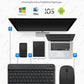 Tablet Wireless Keyboard For iPad Samsung Xiaomi Huawei Teclado Bluetooth-compatible Keyboard and Mouse For iOS Android Windows - Snapitonline