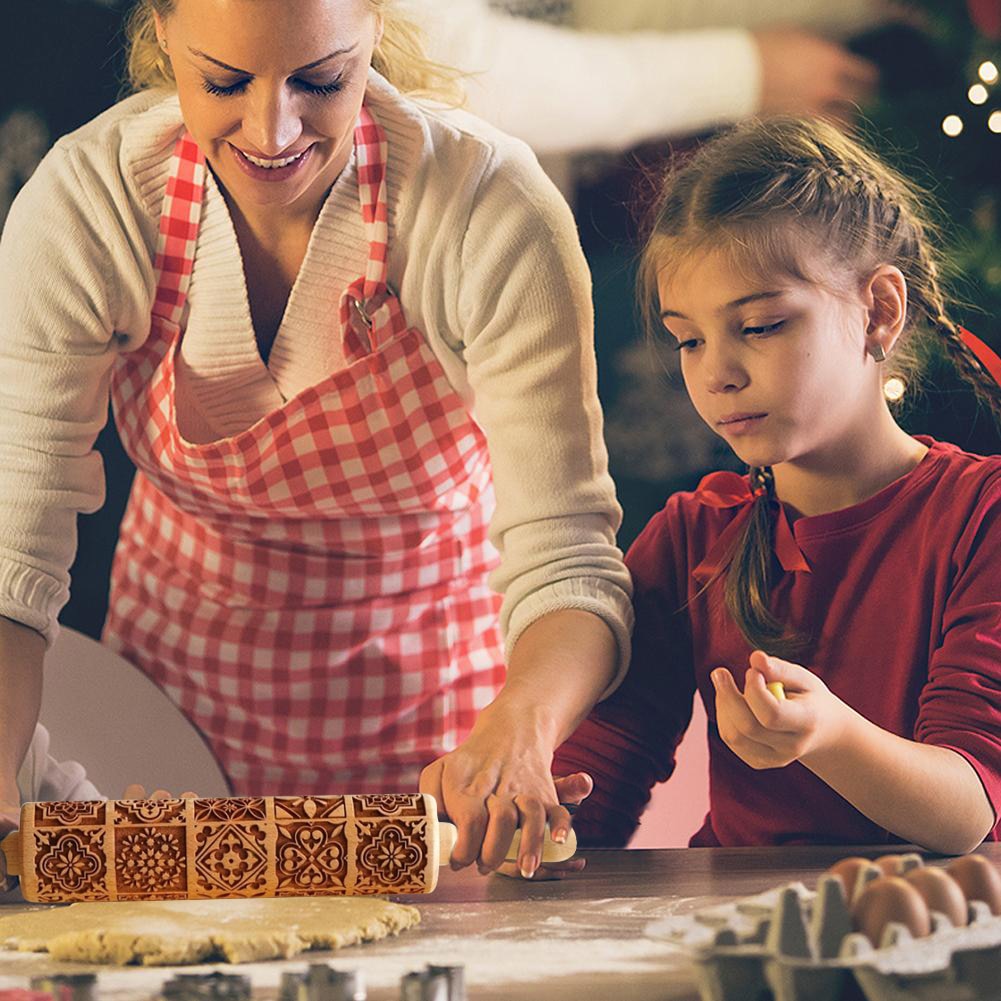 Vintage Cookies Rolling Pin - Snapitonline