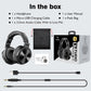 Oneodio Bluetooth Wireless Headphones With Microphone 90Hrs Foldable Over Ear Bluetooth 5.2 Headset For Mobile Phone PC Sports - Snapitonline
