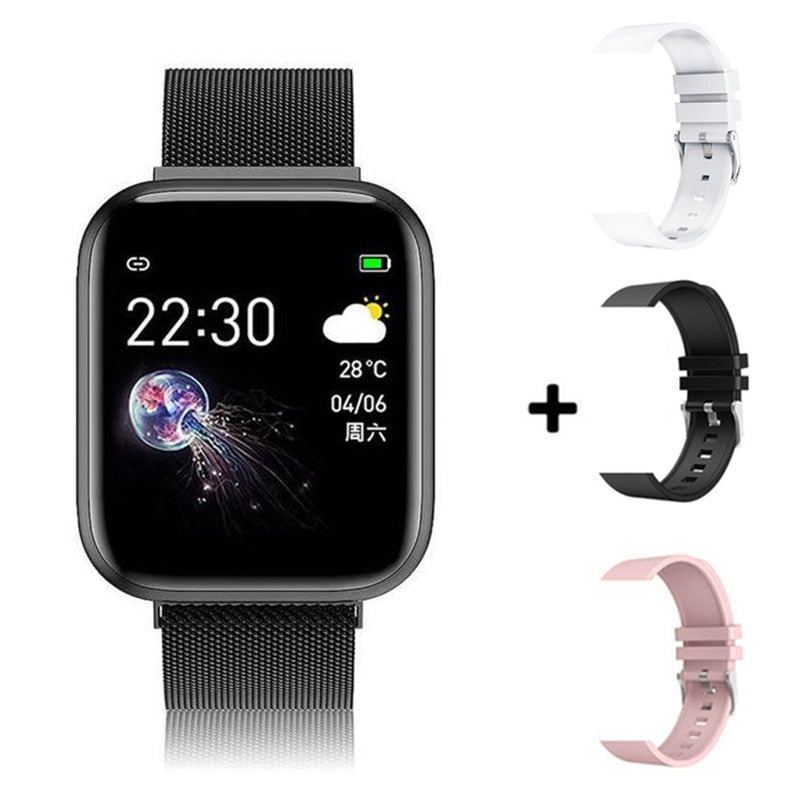 I5 Sport Smartwatch Women Men Heart Rate Blood Pressure Fitness Tracker Kids Smart Clock For Android IOS Smart Watch PK IWO P80 - Snapitonline