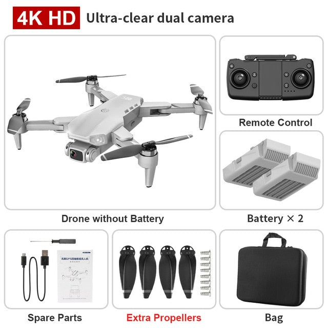 ZLLRC Drone L900 Pro 5G GPS 4K Dron HD Camera FPV 28min Flight Time Brushless Motor Quadcopter Distance1.2km Professional Drones - Snapitonline