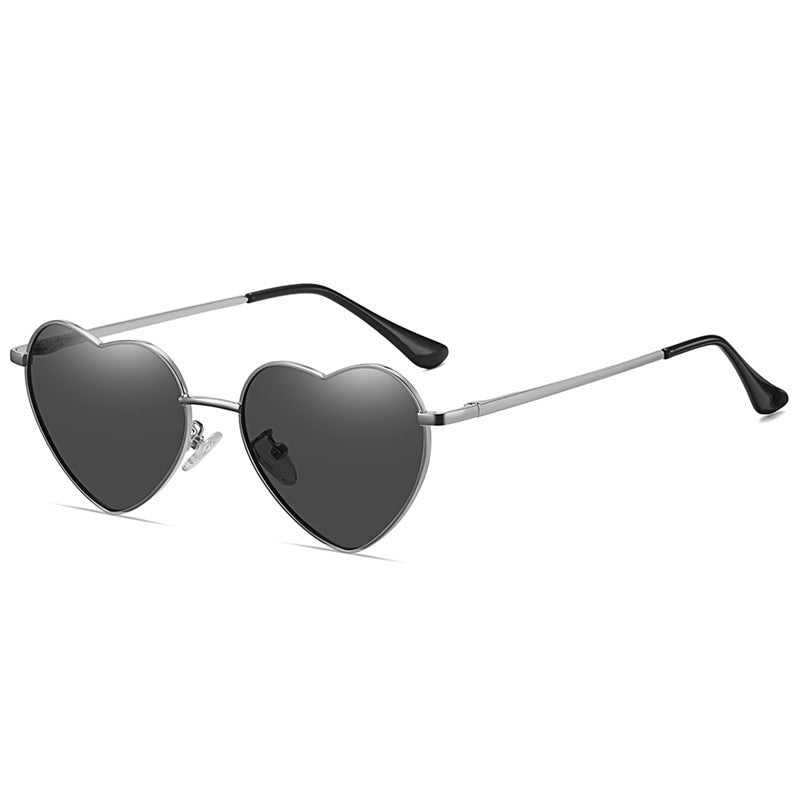 RUOBO Love Heart Shaped Polarized Sunglasses Women Men Sweet Design Eyewear Party Sun Glasses Outdoor Goggle UV400 Oculos De Sol